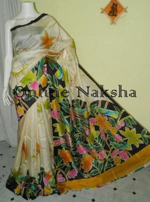 Bishnupuri Silk Saree