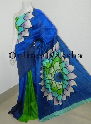 Acid Paint Saree