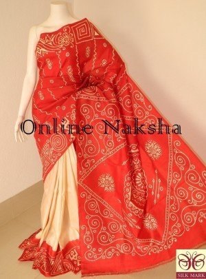 Traditional Batik Saree