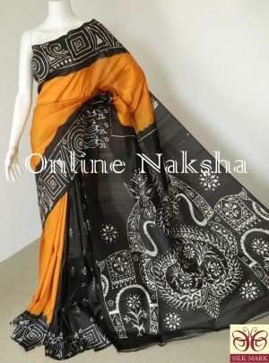 Batik Silk Saree