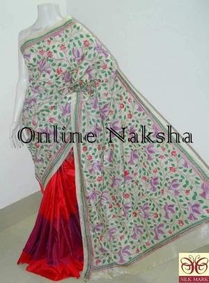 Designer Kantha Saree Online