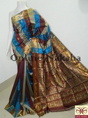 Gorgeous Swarnachari Saree Online