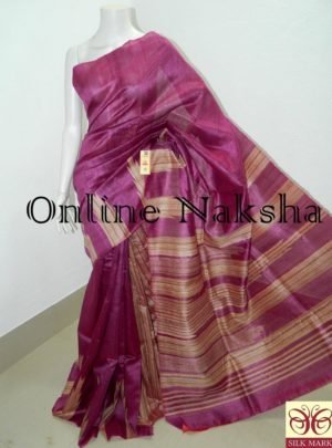 Handwoven Kosa Silk Saree Online