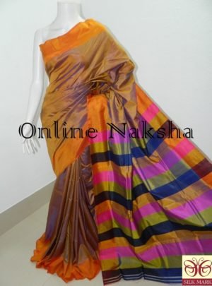 4010 Mulberry Pure Silk saree Online