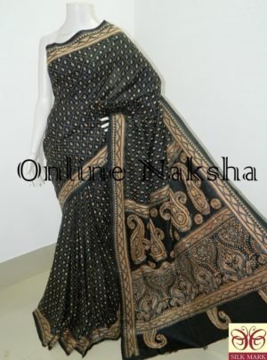 Exclusive Hand Embroidery Silk Saree Online 4112