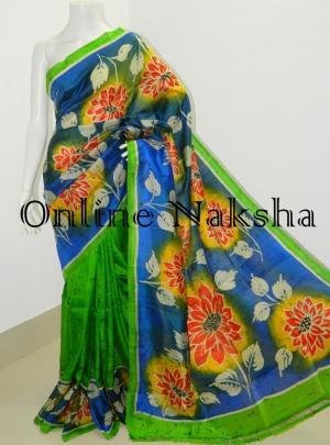 Handloom Hand Batik Saree Online