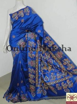 Exclusive Hand Paint Patachitra Shari