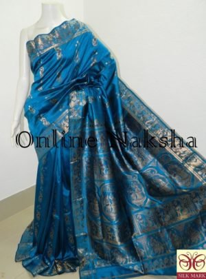 Bridal Bishnupuri Swarnachari Saree Online