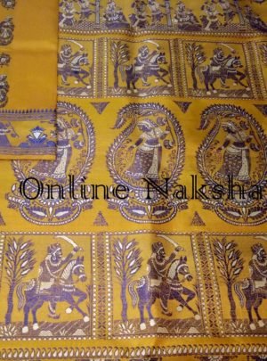 Bishnupuri Baluchari Pure Silk Sari Online