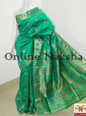 Bishnupuri Sournchari Pure Silk Saree