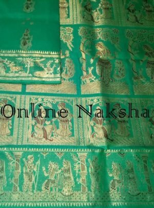 Bishnupuri Sournchari Pure Silk Saree