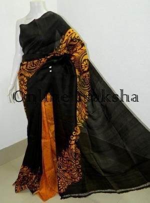 Exclusive Hand Batik Saree Online